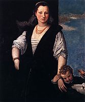 Isabella Guerrieri Gonzaga Canossa, 1547-48, veronese