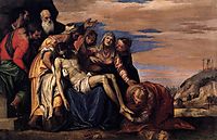 Lamentation over the Dead Christ, c. 1547, veronese