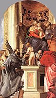 Madonna Enthroned with Saints, 1562, veronese