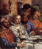 The Marriage at Cana, detail 1, 1563, veronese