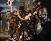 The Martyrdom and Last Communion of Saint Lucy, 1582, veronese