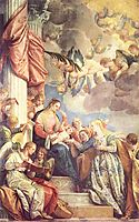 Mystic Marriage of St Catherine, veronese