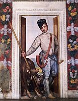 Nobleman in Hunting Attire, 1560-61, veronese