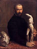 Portrait of Alessandro Vittoria, c. 1575, veronese