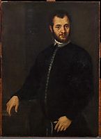 Portrait of a young man in black, 1580, veronese