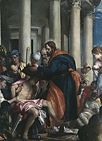 Saint Barnabas healing the sick, 1566, veronese