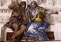 Saturn (Time) and Historia, 1560-61, veronese
