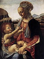 Madonna and Child, c.1470, verrocchio