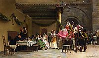 The Departure of the Newlyweds, 1873, vibert