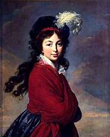 The Grand Duchesse Anna Feodorovna, 1796, vigeelebrun