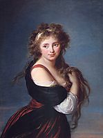 Hyacinthe-Gabrielle Roland, 1791, vigeelebrun