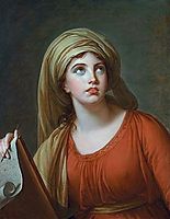 Lady Hamilton as the Persian Sibyl, 1792, vigeelebrun