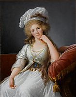 Louise Marie Adélaïde de Bourbon-Penthièvre, c.1787, vigeelebrun