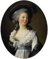 Portrait of Izabela Lubomirska , 1782, vigeelebrun
