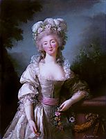 Portrait of Madame du Barry , 1782, vigeelebrun