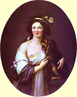 Portrait of Mme D-Aguesseau, c.1770, vigeelebrun