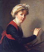 Self-portrait, 1800, vigeelebrun