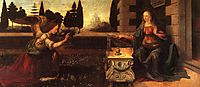 Annunciation, 1472-1475, vinci