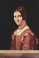 Belle Ferronière, 1490-1496, vinci