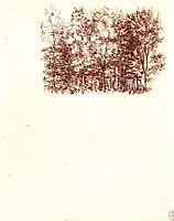 Birch copse, c.1500, vinci