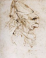 Caricature, c.1500, vinci