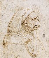 Caricature, c.1500, vinci