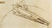Design for a flying machine, c.1488, vinci