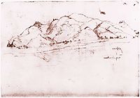 Landscape near Pisa, c.1502, vinci