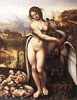 Leda and the Swan, 1505-1510, vinci