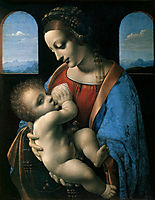 Madonna Litta (Madonna and the Child), c.1490, vinci