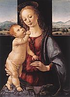 Madonna and Child with a Pomegranate, 1472-1476, vinci
