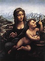 Madonna with the Yarnwinder, 1510, vinci