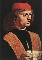 Portrait of a Musician, 1485, vinci