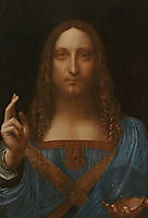 Salvator Mundi, c.1500, vinci