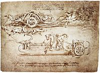 Scythed Chariot, c.1483, vinci