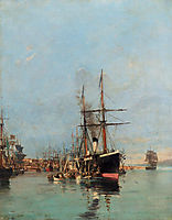 The port of Piraeus, volanakis