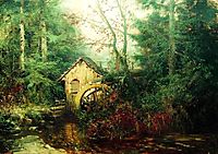 Forest Landscape with Watermill, volkov
