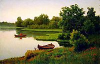 Summer Landscape with Fisherman, volkov