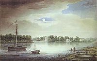 Elagin Island at Night, 1820, vorobiev