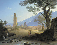 Italian Landscape, 1847, vorobiev