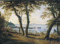 Italian Seaside Landscape, c.1840, vorobiev