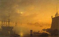 Moonlit Night in St. Petersburg, 1839, vorobiev