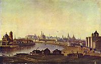 View of Moscow, c.1810, vorobiev