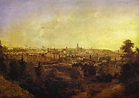 View of a Town (Grodno), 1833, vorobiev