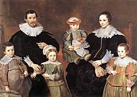 The Family of the Artist, 1635, vos