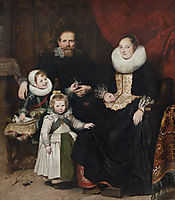 Portrait of the Artist with his Family, vos