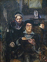 Hamlet and Ophelia, 1884, vrubel