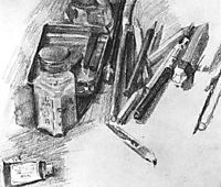 Pencils, 1905, vrubel