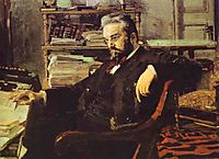 Portrait of a Businessman K. Artsybushev, c.1896, vrubel