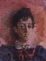 Portrait of M. V. Yakunchikova, c.1887, vrubel
